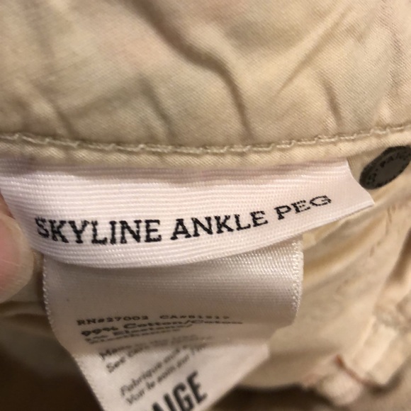 Paige Floral Skyline Ankle Peg. 25 - Picture 5 of 16